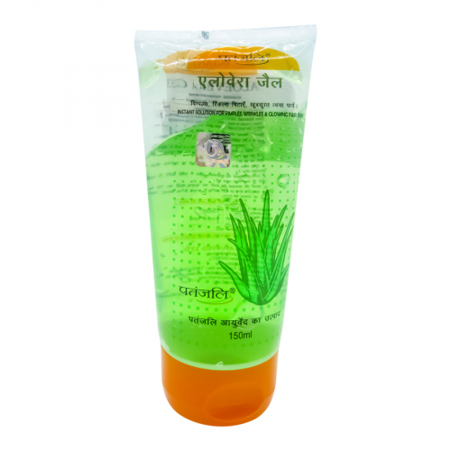 PATANJALI  Aloe Vera gel for face and body Гель для лица и тела Алое Вера 150мл