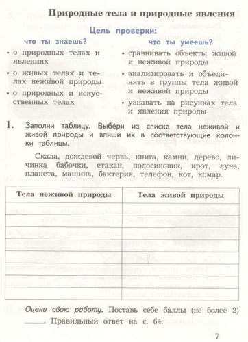 Виноградова, Калинова: Окружающий мир. 3 класс. Тетрадь для проверочных работ. В 2-х частях. Ч 1 (978-5-360-10129-1)