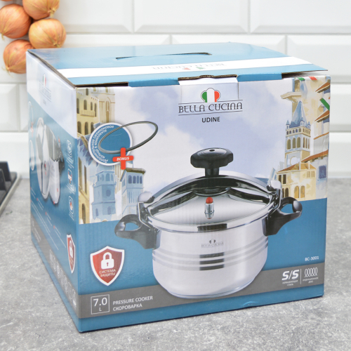 Скороварка 7л нерж Bella Cucina BC-3001 арт.BC-3001