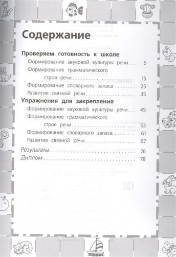6-7 лет. Развитие речи. Проверяем готовность к школе