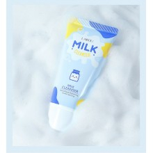 Омолаживающая пенка для умывания с экстрактом молока Laikou Milk Cleanser,50г