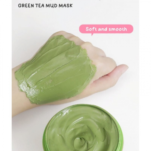 Очищающая грязевая маска с зеленым чаем FENYI Green Tea Mud Mask, 100гр.