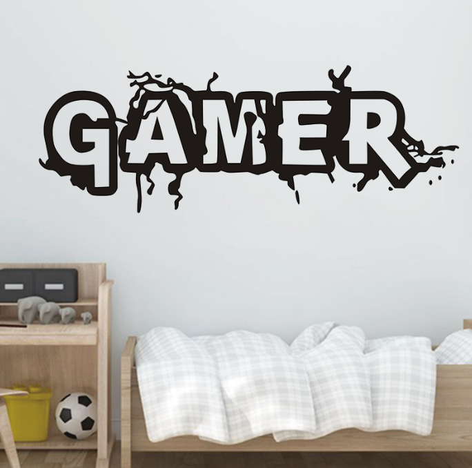 Наклейка виниловая GAMER
