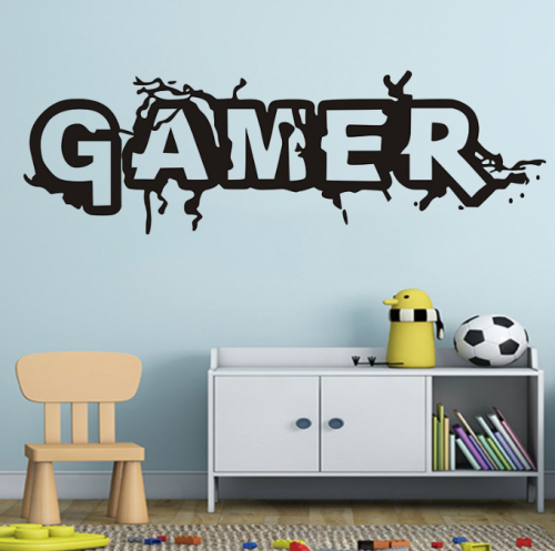 Наклейка виниловая GAMER