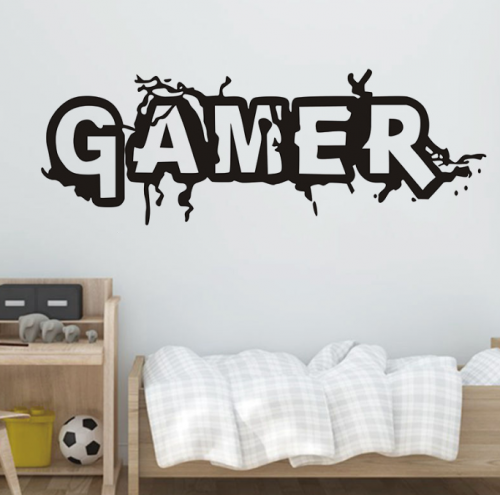 Наклейка виниловая GAMER