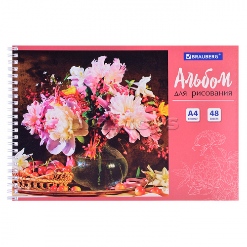 Альбом для рисования, А4, 48 л., 