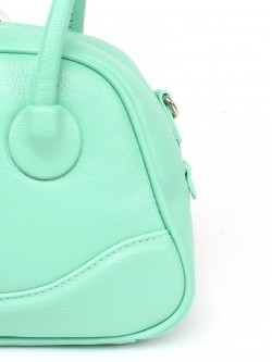 Сумка женская искусственная кожа DJ-CM 6966-AQUA GREEN, 1отд, плечевой ремень, зеленый 261521