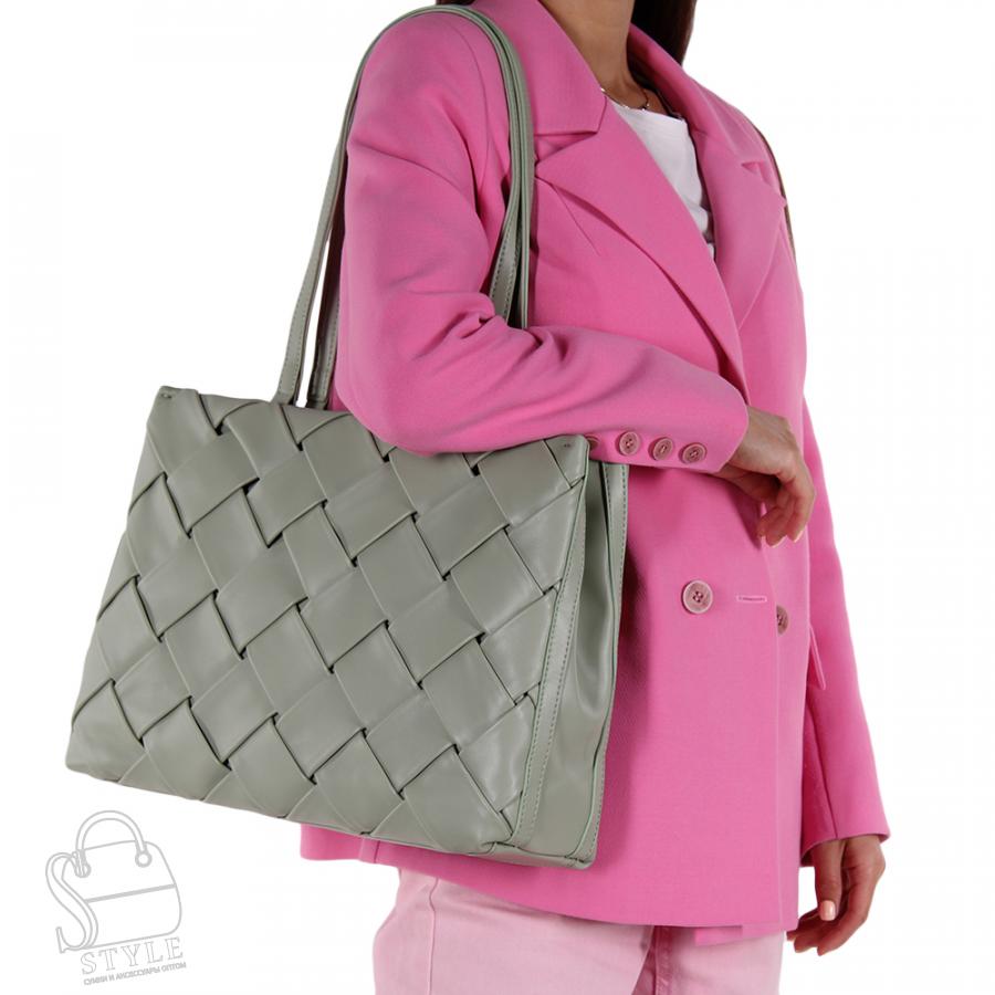 Сумка женская 593083-1 green Velina Fabbiano/30