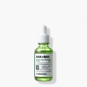 Сыворотка с кислотами 10% и Cica-Nol 12% MEDI-PEEL AHA BHA Amino Cica-Nol B5 Ampoule  30мл