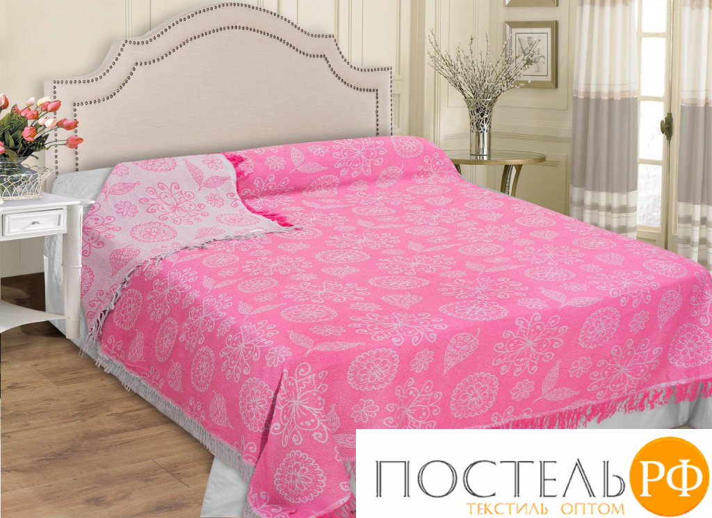 Покрывало-плед UMBRITEX арт.Kilim1 fucsia разм.180х280