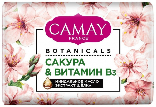 Туалетное мыло Camay Botanicals Сакура & Витамин В3 85 г