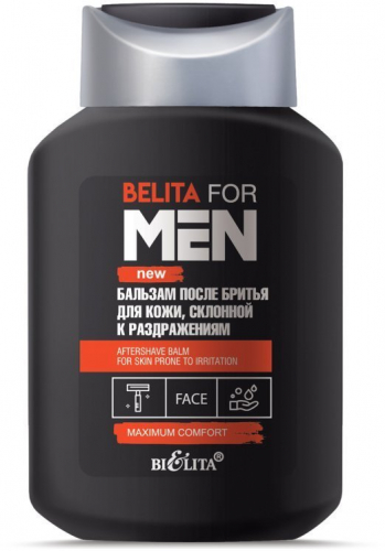 Бальзам после бритья для кожи, склонной к раздражениям Belita for Men, 250 мл