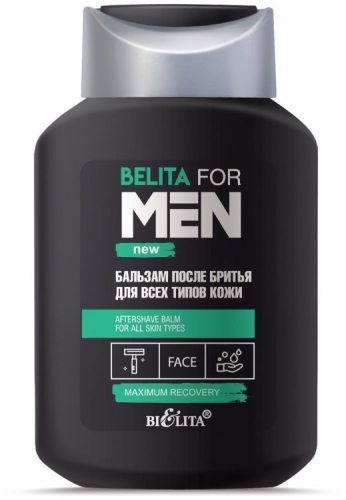 Бальзам после бритья для всех типов кожи Belita for Men, 250 мл