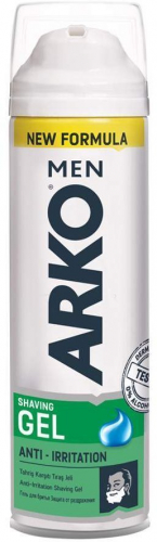 ARKO MEN Гель для бритья Anti-Irritation, 200 мл