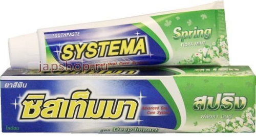 Lion Thailand Systema Spring Floral Mint Зубная паста, 90 мл