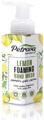 Пенка для мытья рук Лимон LEMON PETROVA NATURALS, 250 мл