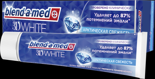 Blend-a-med 3D White Зубная паста Арктическая свежесть, 100 мл