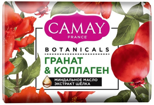 Твёрдое мыло Camay Botanicals Цветы Граната 85 г