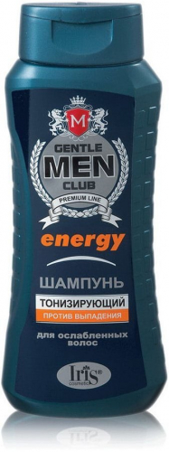 Шампунь мужской «ENERGY тонизирующий» Gentlmen Club Iris, 400 мл