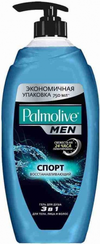 Palmolive Гель для душа Спорт мужской, 750 мл