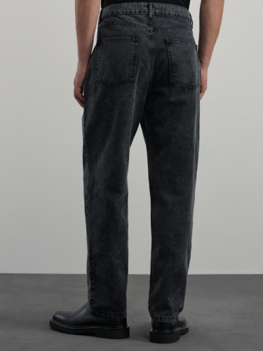 брюки джинсовые мужские серый деним