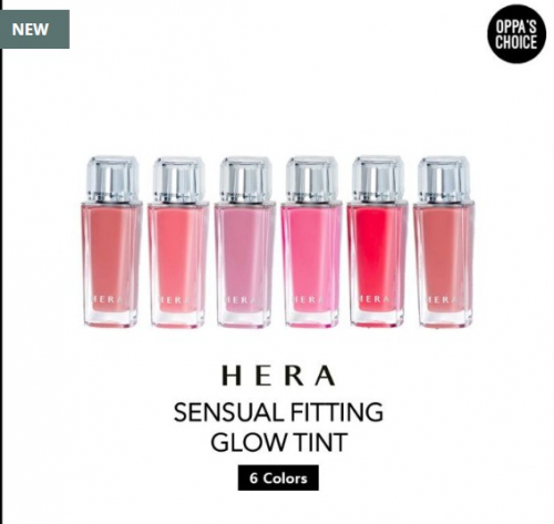 Тинт для губ увлажняющий HERA Sensual Fitting Glow Tint #184 Pixel Pink