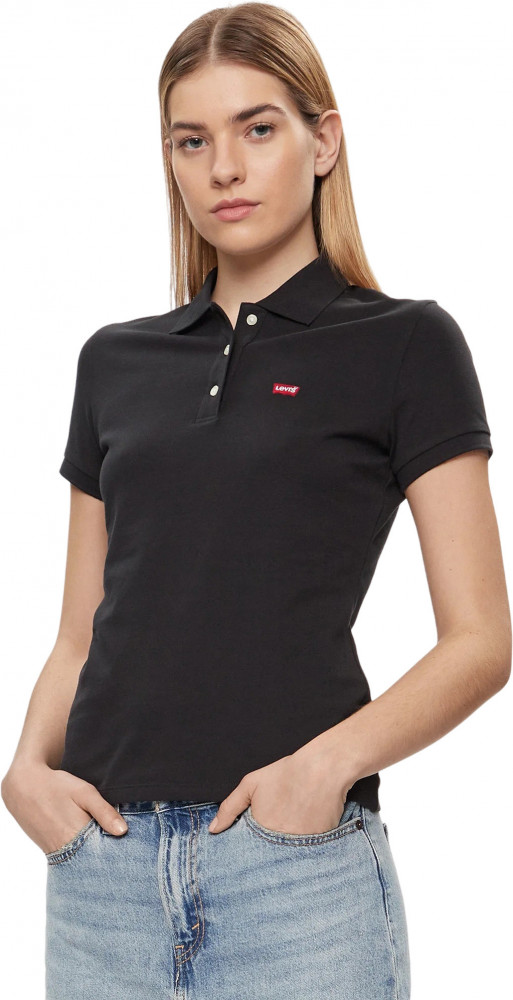 Рубашка поло женская SLIM POLO BLACKS, LEVIS