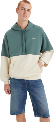 Худи мужское LEVIS BLOCKED HOODIE NEUTRALS, LEVIS