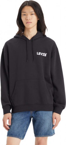 Худи мужское RELAXED GRAPHIC PO BLACKS, LEVIS