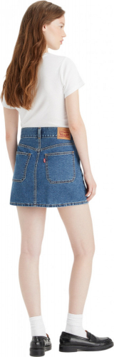 Юбка женская STYLED ICON SKIRT (COOL) DARK INDIGO - WORN IN, LEVIS