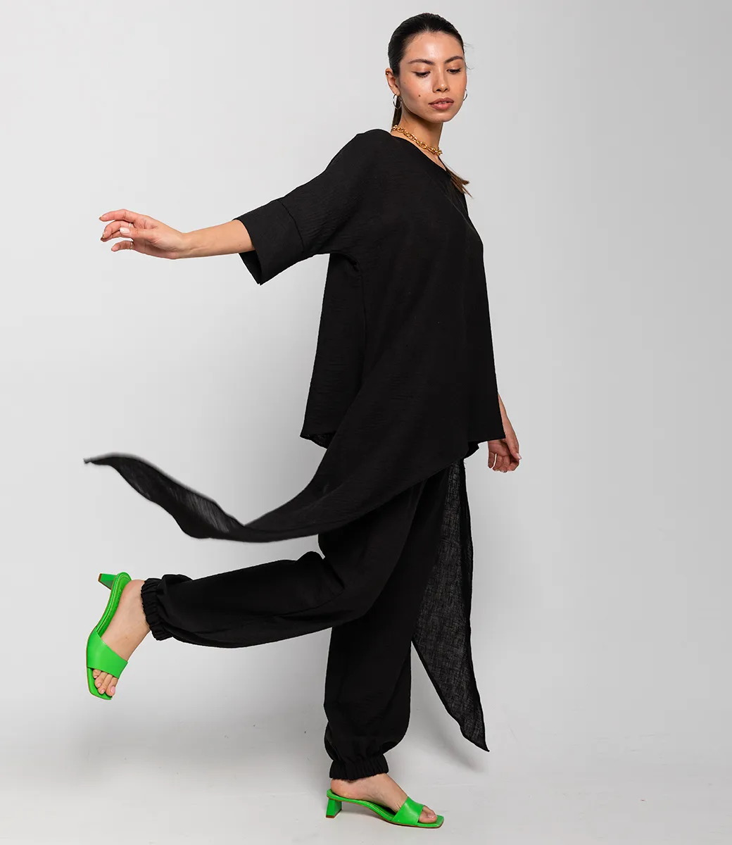 ст. цена1830руб.! Костюм #ОТЦ04004, чёрный