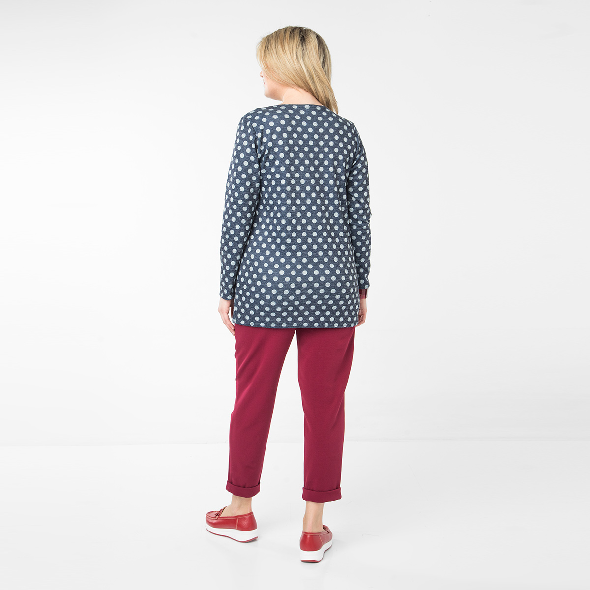 ст. цена1000руб.! Туника, трикотаж, синий