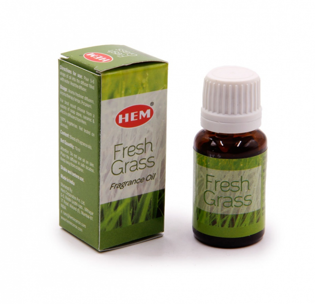 HEM Fragrance Oil Fresh Grass Ароматическое масло Свежая Трава 10мл