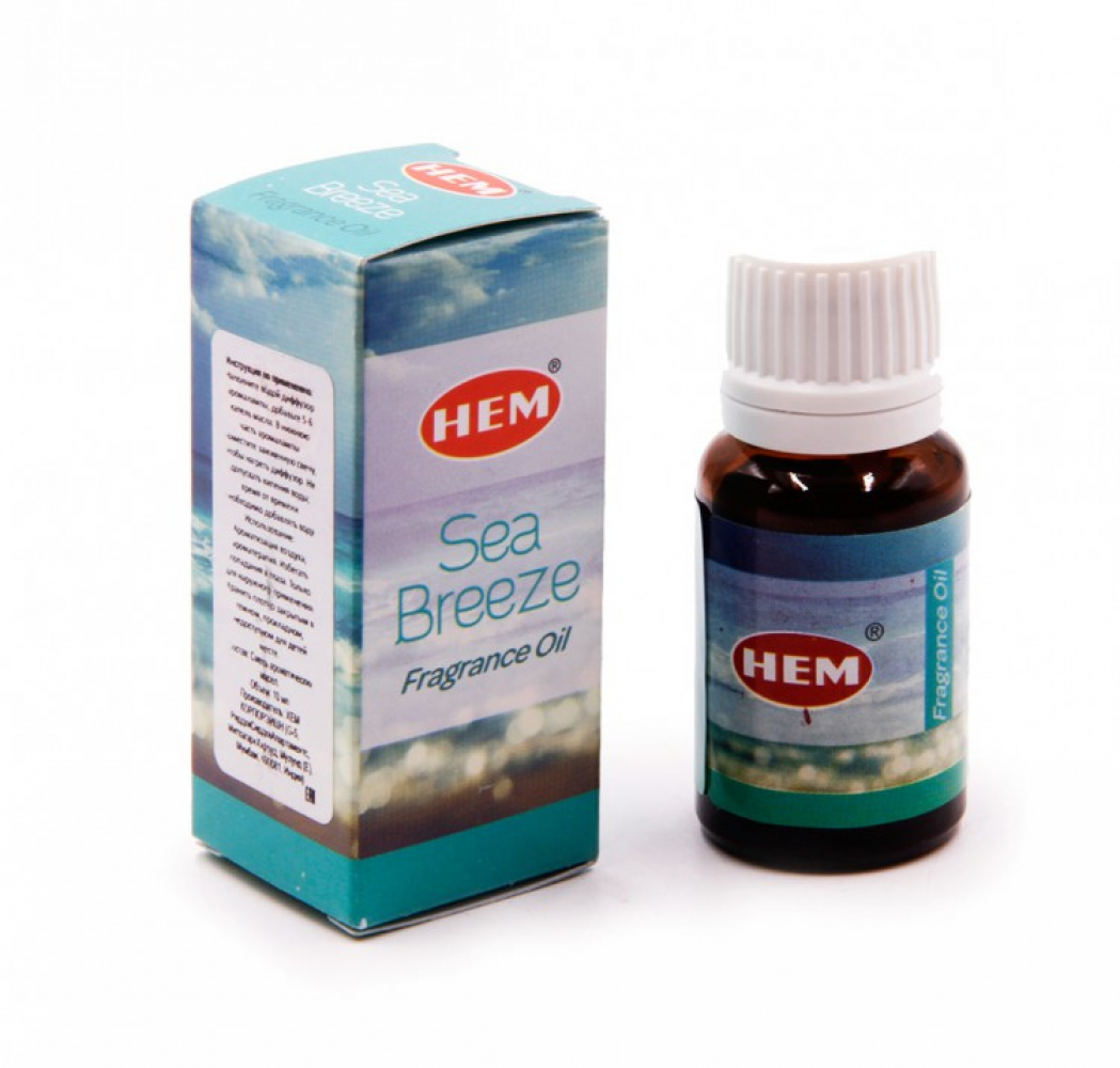 HEM Fragrance Oil Sea Breeze Ароматическое масло Морской Бриз 10мл