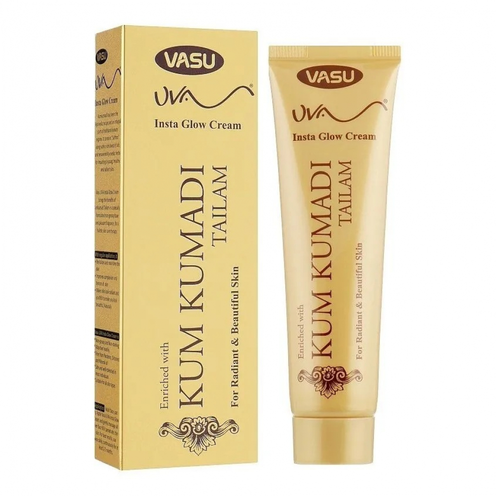 VASU Face Cream Kum Kumadi Крем для лица Кумкумади питательный для любого типа кожи (Туба) 50г