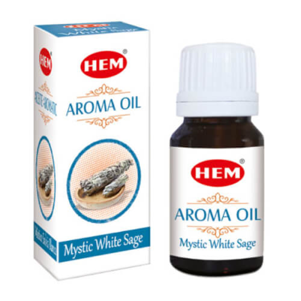 HEM Aroma Oil Mystic White Sage Ароматическое масло Белый Шалфей 10мл