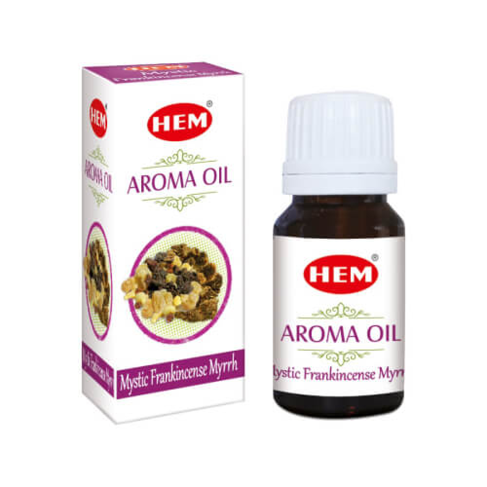 HEM Aroma Oil Mystic Frankincense Myrrh Ароматическое масло Ладан - Мирра 10мл