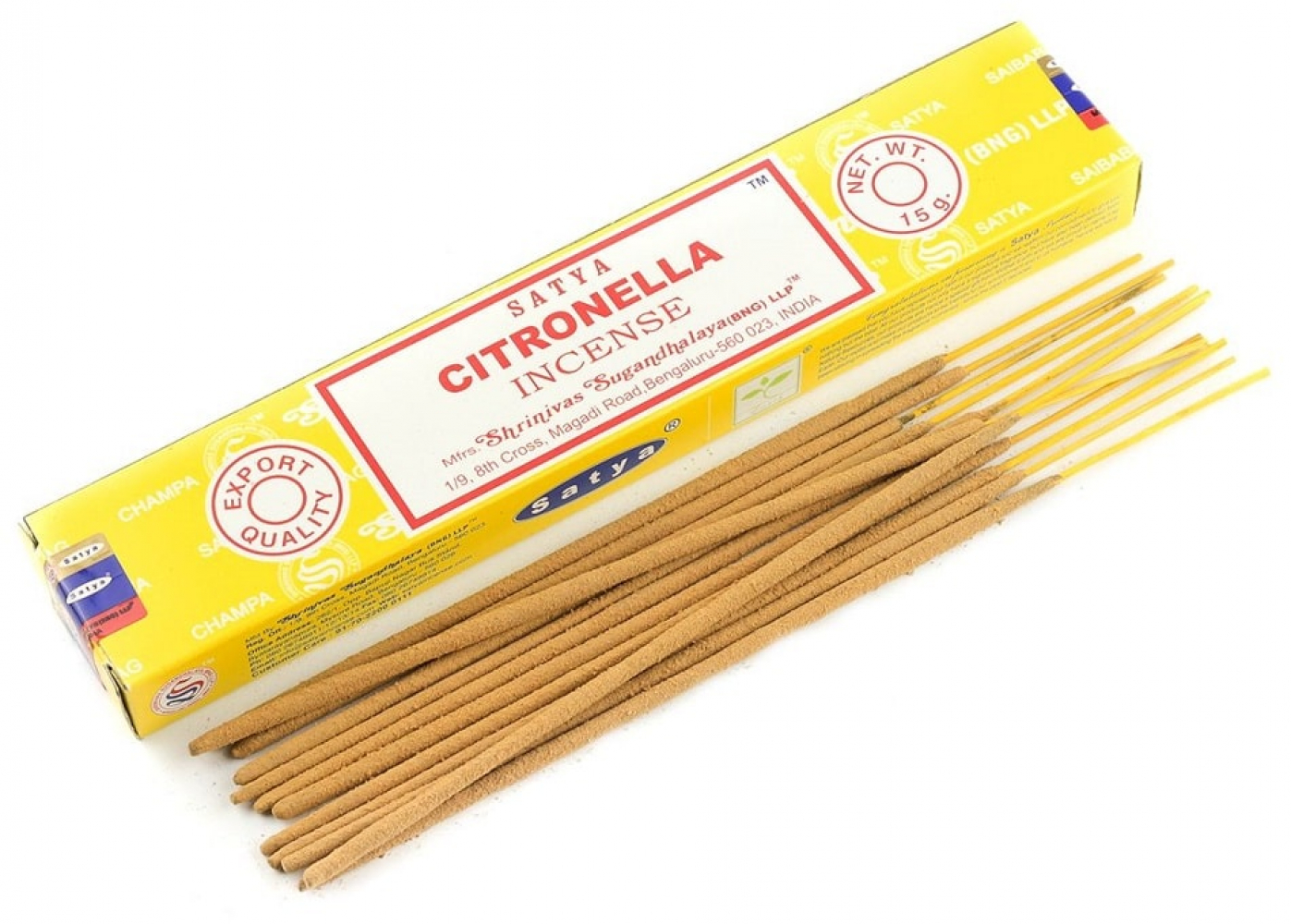 SATYA Citronella Incense Благовоние Цитронелла 15г