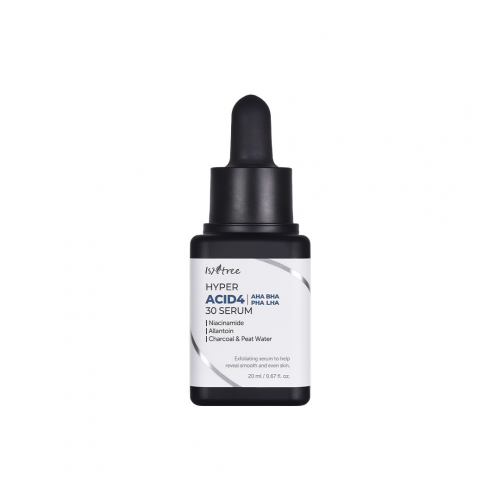 ISNTREE Сыворотка - пилинг с кислотным комплексом HYPER ACID4 AHA BHA PHA LHA 30 SERUM (20 мл)