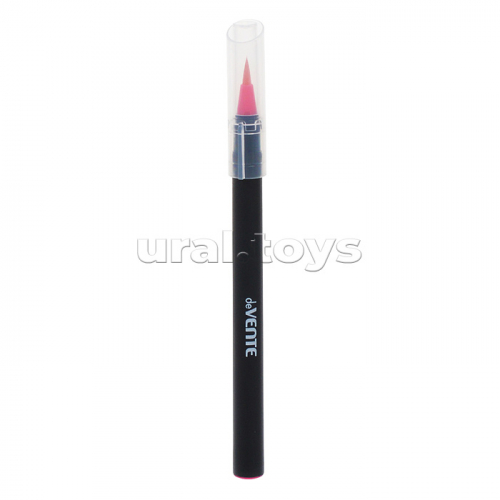 Маркеры акварельные 12 цветов +1 кисть Water Brush, наконечник-кисть из нейлона, ширина линии письма от 0,5 мм до 4 мм, круглый корпус, акварельные чернила на водной основе, в пластиковой коробке