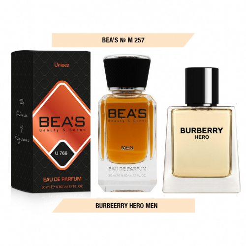 Парфюм 50 ml M 257 Beas Burberry Hero Men