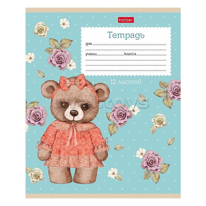 Тетрадь 12л клетка