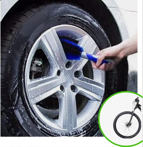 Автомобильная щетка для чистки дисков и колес