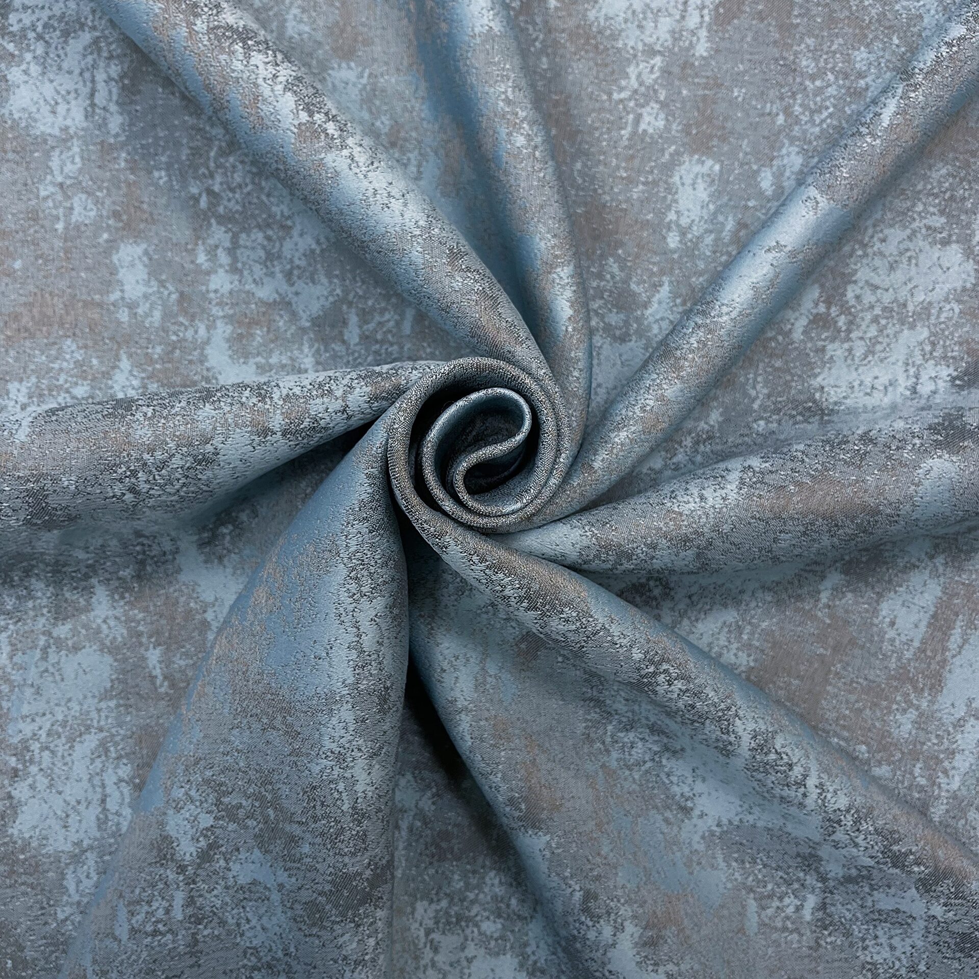 Портьера мрамор HY-003 бирюзовый 280 см