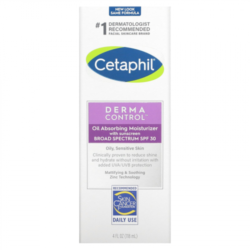 Cetaphil, Pro, увлажняющее средство, абсорбирующее кожный жир, SPF 30, 118 мл (30,4 жидк. унции)