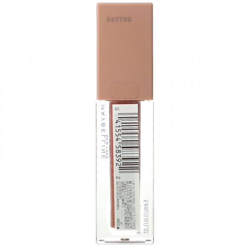 Maybelline, Lifter Gloss с гиалуроновой кислотой, камень 008, 5,4 мл (0,18 жидк. Унции)