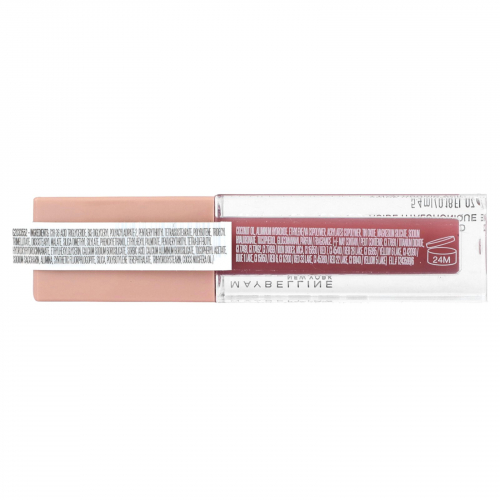 Maybelline, Lifter Gloss + гиалуроновая кислота, лепесток 005, 5,4 мл (0,18 жидк. Унции)