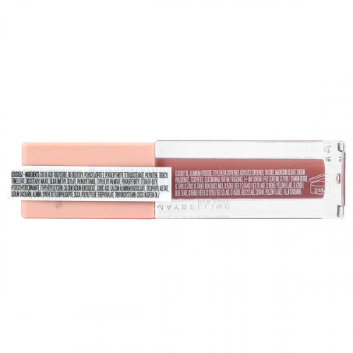 Maybelline, Lifter Gloss + гиалуроновая кислота, шелк 004, 5,4 мл (0,18 жидк. Унции)