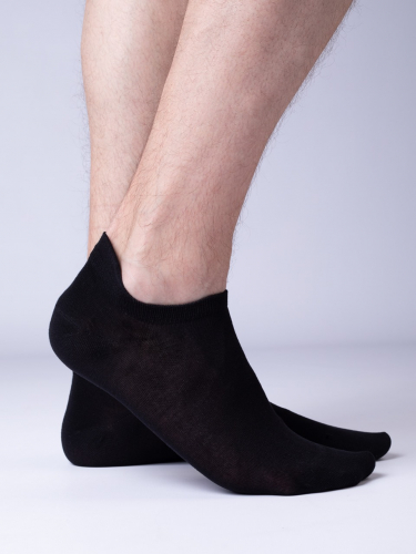 Мужские носки(4.5 % ТУТОВЫЙ ШЕЛК) черный