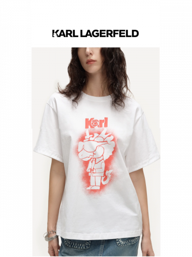 Футболка женская 3169 Karl Lagerfeld белый